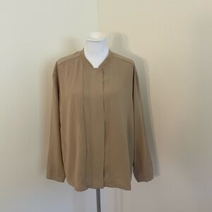 Laura Scott Beige Long Sleeve Jacket